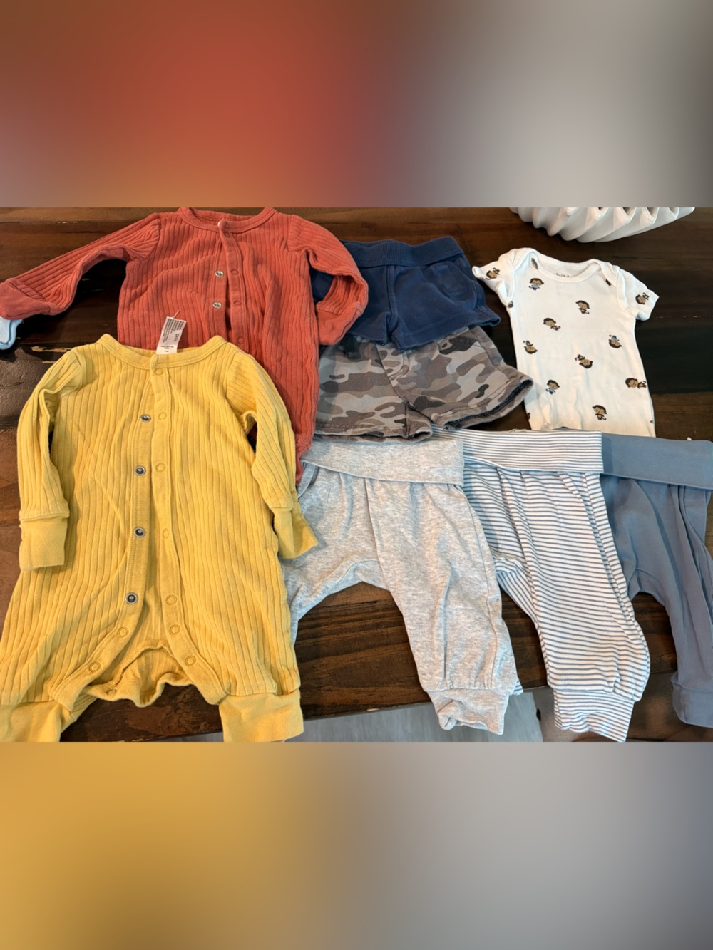 Baby boy newborn bundle